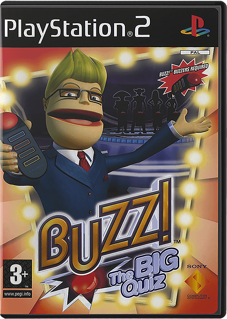 Buzz The Big Quiz box art for Playstation 2